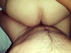 The Colombian woman enjoys her orgasm during a homemade session with a big cock.