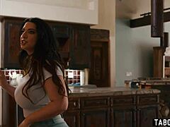 huge arab teacher with big tits visited by stepdad 😏