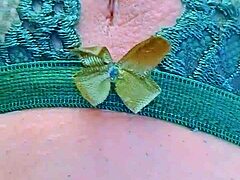 Young Girl Fingers Her Strawberry Pink Pussy With Toys At Home