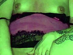 Eleina feels intense pleasure in dirty night lessons