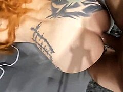 Brazilian amateur gives ass first time in homemade