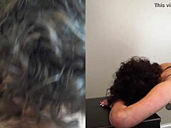 I can't resist my stepmom Bella Cruz's sloppy blowjob and deepthroat.