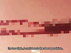 Oh wow, Frieren and Himmel's latenight honeymoon turns into big tits creampie with monster cock action in this hentai!