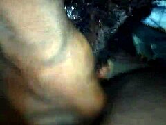 Enjoying a creamy pie with this bbw