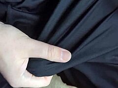 these shorts feel so soft without underwear while i stroke my cock