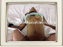 Blaire Celeste gives a blowjob in nurse outfit. Then her pussy gets blasted with cum behind the scenes.