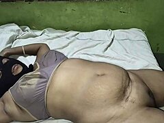 Husband and wife enjoy romantic fuck on desk