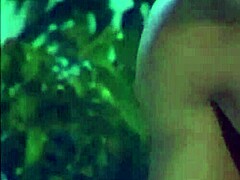 At this magic place, a mysterious beauty gives fantastic sexual feelings with anal and kissing.