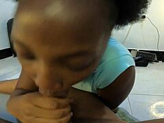 Papi, I am your submissive black ebony girl next door for sucking and spit play