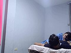 The nurse begins the treatment unexpectedly