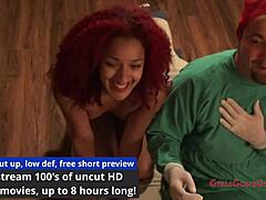 Daisy Ducati undergoes her university entrance physical exam.