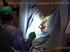 Daisy Ducati undergoes her university entrance physical exam.