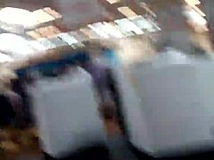 Anal sex in Walmart, voyeur catches the action.