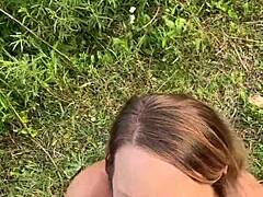 Did you almost get caught fucking in the park with that big cock?