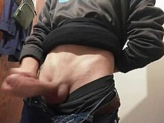 I Squeeze Tasty Cum from My Monster Cock for Young 18+ Skinny Amateurs