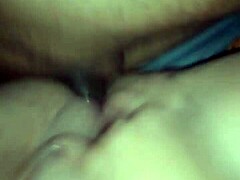 Eating the hot white girl's ass while she masturbates