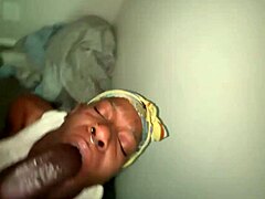 Can She Handle That Massive Black Cock On Her Face In POV?