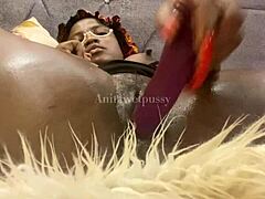 Anita's big ebony ass gets wet and dripping after outdoor sex with a random girl in homemade pov.