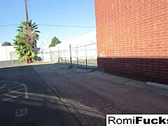 Romi Rain & Dani Enjoy Lesbian Black-Light Fun