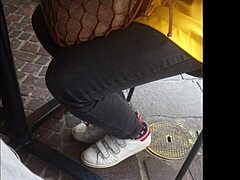 Thirty minutes exploring shoes and sneakers in Marion's home