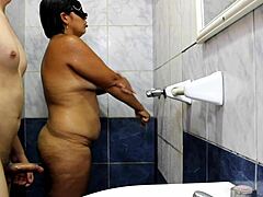 fucking my submissive ebony bbw