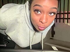 Jadeenasty's Public Anal Squirt Adventure Outdoors