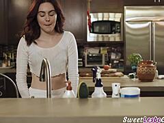 Redhead Seduces Tall Friend Wet Fuck