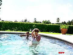 Lily Loveles casually sucks and fucks a shy guy with her big ass