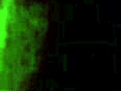 Couple enjoys intimate moment with friend watching