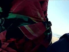 Milf Jerks Cock In Public Surprise!