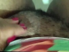 Believer Slut Boldly Smooths Pussy In Church Bathroom