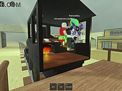 She Goes Afk And They Fuck Her In Gangbang