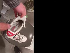 Thirty minutes exploring shoes and sneakers in Marion's home