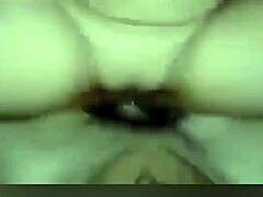 Latina milf gets assfucked by stepson. He cums inside while dad works, in homemade anal action.