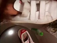 Thirty minutes exploring shoes and sneakers in Marion's home