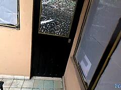 latina slut wife gets fucked by follower while husband is away but he catches us