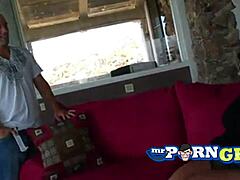 milf sienna gets rough double penetration from the plumber