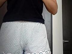 why does the argentine stepsister milet masturbate nude outdoors?