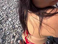 Noel Partisi Sonrası Plajda Valentina Beni Siktı!