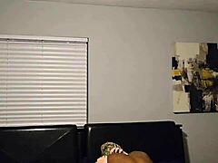 Plump brunette milf gets fucked in the shower and bedroom for a creampie 😏