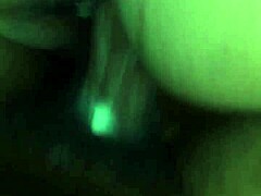 Creamy pussy after quick anal session