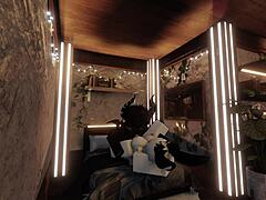 my bunny needed help? she wanted me to fuck her with my demon dick