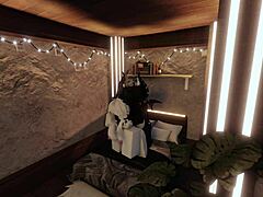 my bunny needed help? she wanted me to fuck her with my demon dick