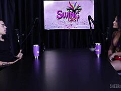 Compilados do teteu santos no swing cast com tifany rocha bruna a surfistinha e fabr�cio nunes - parte 3 watch on sheer red