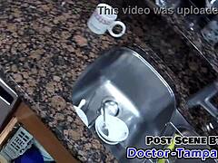 Dr tampa - aria nicole trys out a foley catheter