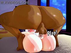 team rwbys intense workout creampie session