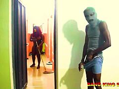 Did My New Tenant Enjoy Big Hard Cock As New Year Gift?