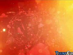 Teen receives facial after oral session