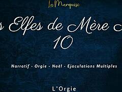 French Elves Engage In Dirty Talk Orgy