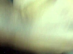 Creamy pussy after quick anal session